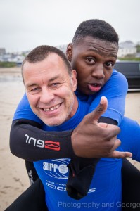 Doc Lambert supporting Surf Action.  Image © George Ramsay