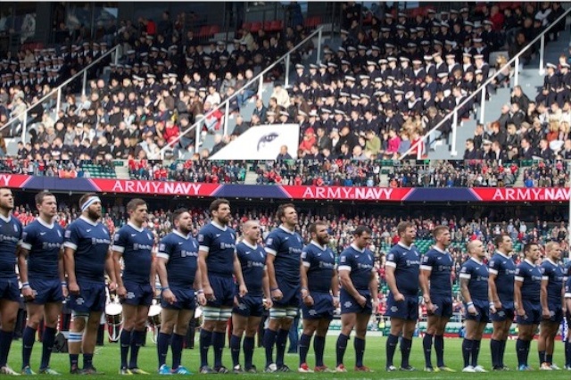 Armistice Day Match - French start an Army Navy Tradition