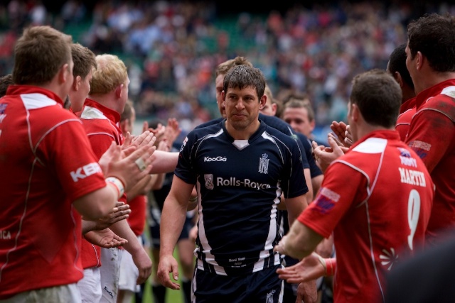 Leaving the field in 2010 - a winner once more.  The Army acknowledge Dave and his team's achievements.